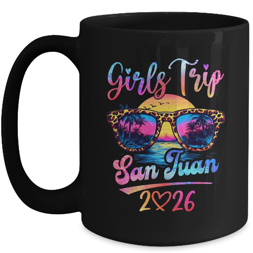 Girls Trip San Juan 2026 Matching Summer Vacation Women Mug | teecentury