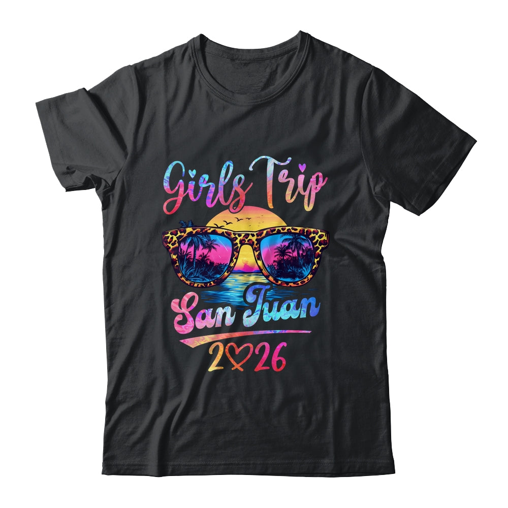 Girls Trip San Juan 2026 Matching Summer Vacation Women Shirt & Tank Top | teecentury