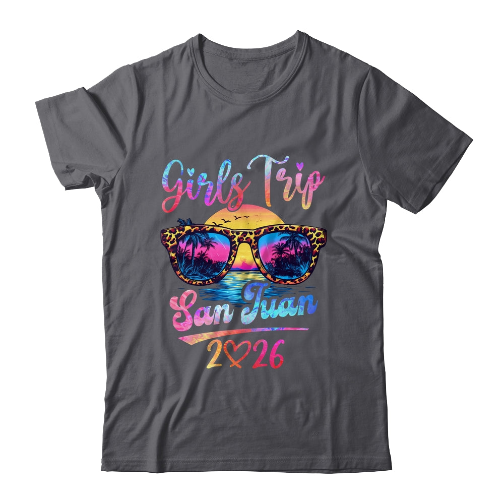 Girls Trip San Juan 2026 Matching Summer Vacation Women Shirt & Tank Top | teecentury