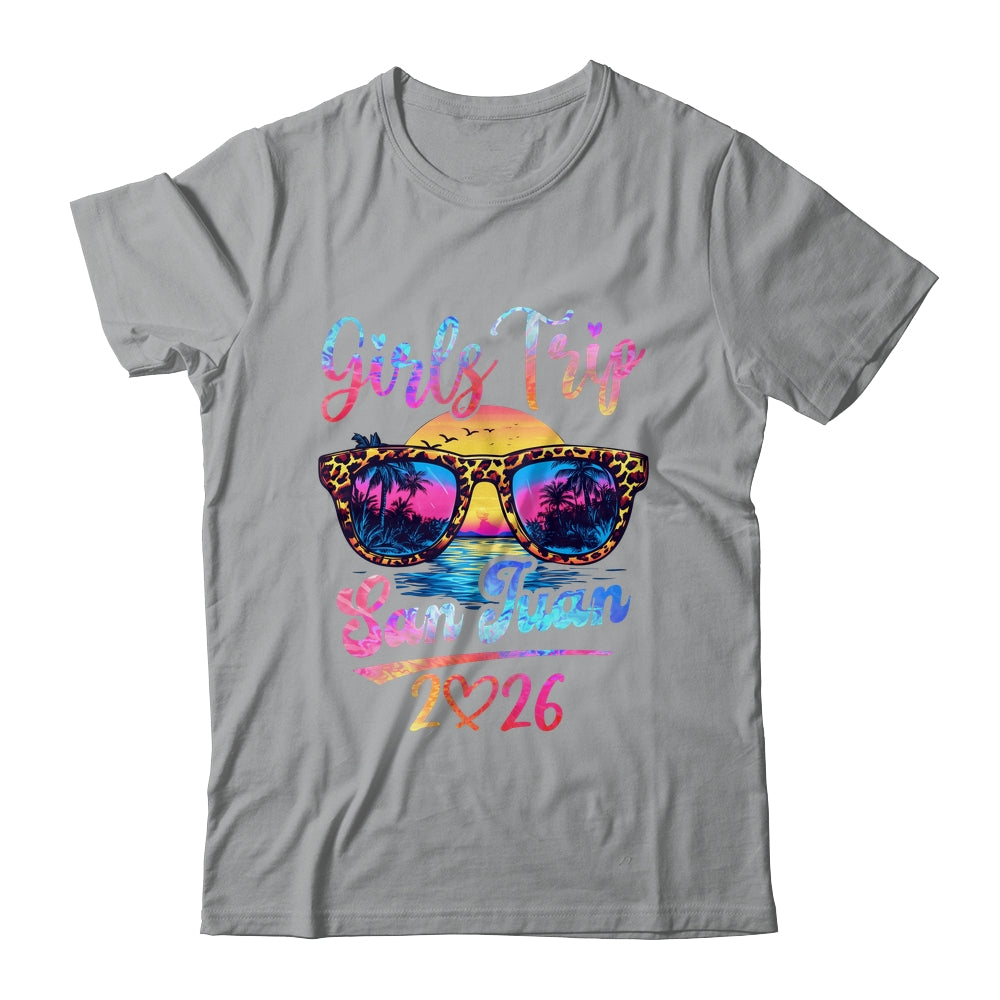 Girls Trip San Juan 2026 Matching Summer Vacation Women Shirt & Tank Top | teecentury