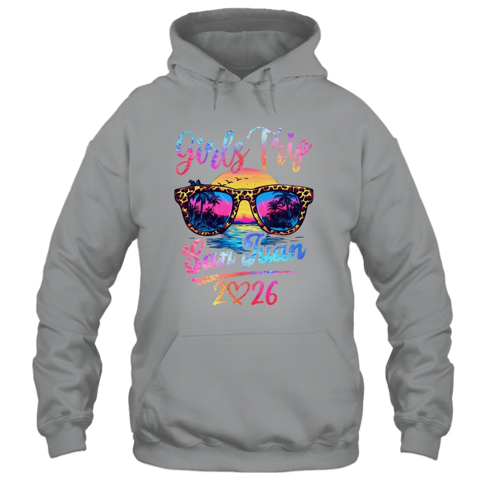 Girls Trip San Juan 2026 Matching Summer Vacation Women Shirt & Tank Top | teecentury