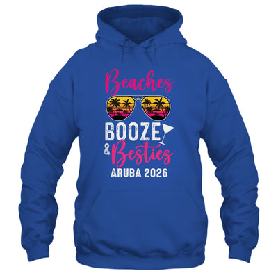 Girls Weekend Trip Aruba 2026 Beaches Booze Besties Shirt & Tank Top | teecentury