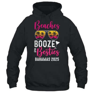 Girls Weekend Trip Bahamas 2025 Beaches Booze Besties Shirt & Tank Top | teecentury
