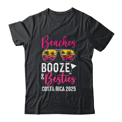 Girls Weekend Trip Costa Rica 2025 Beaches Booze Besties Shirt & Tank Top | teecentury