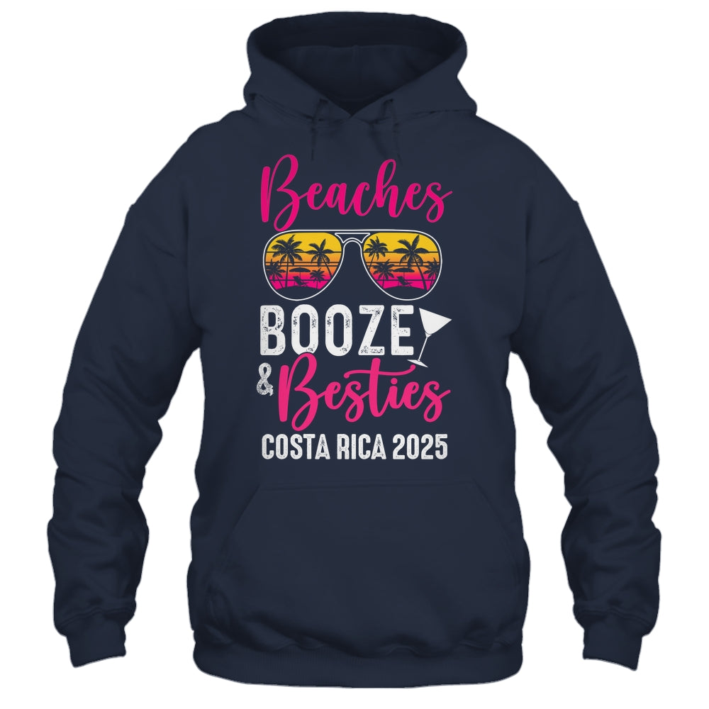 Girls Weekend Trip Costa Rica 2025 Beaches Booze Besties Shirt & Tank Top | teecentury