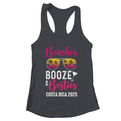 Girls Weekend Trip Costa Rica 2025 Beaches Booze Besties Shirt & Tank Top | teecentury