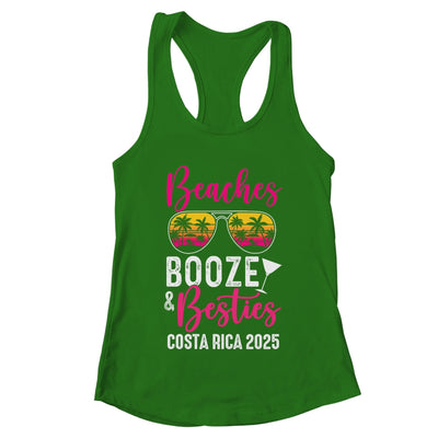 Girls Weekend Trip Costa Rica 2025 Beaches Booze Besties Shirt & Tank Top | teecentury