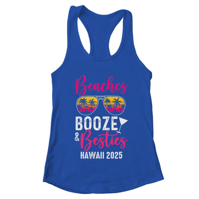 Girls Weekend Trip Hawaii 2025 Beaches Booze Besties Shirt & Tank Top | teecentury