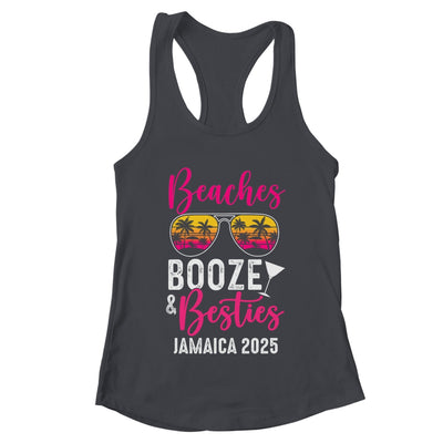 Girls Weekend Trip Jamaica 2025 Beaches Booze Besties Shirt & Tank Top | teecentury