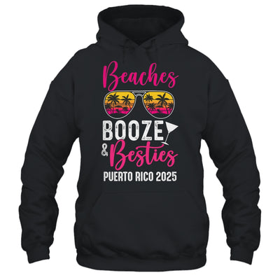 Girls Weekend Trip Puerto Rico 2025 Beaches Booze Besties Shirt & Tank Top | teecentury
