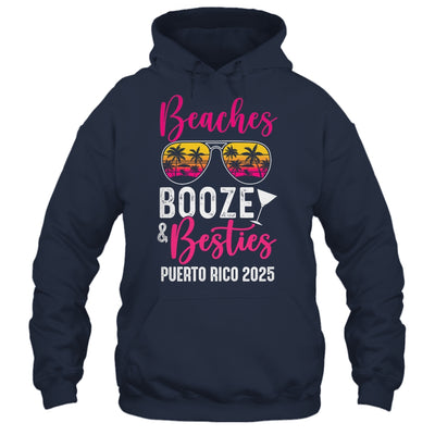 Girls Weekend Trip Puerto Rico 2025 Beaches Booze Besties Shirt & Tank Top | teecentury