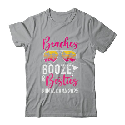 Girls Weekend Trip Punta Cana 2025 Beaches Booze Besties Shirt & Tank Top | teecentury