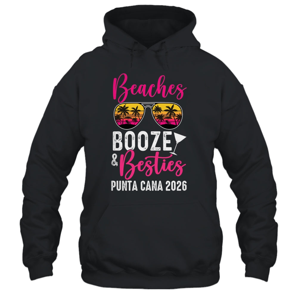 Girls Weekend Trip Punta Cana 2026 Beaches Booze Besties Shirt & Tank Top | teecentury