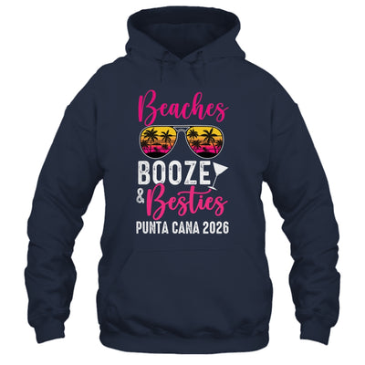 Girls Weekend Trip Punta Cana 2026 Beaches Booze Besties Shirt & Tank Top | teecentury