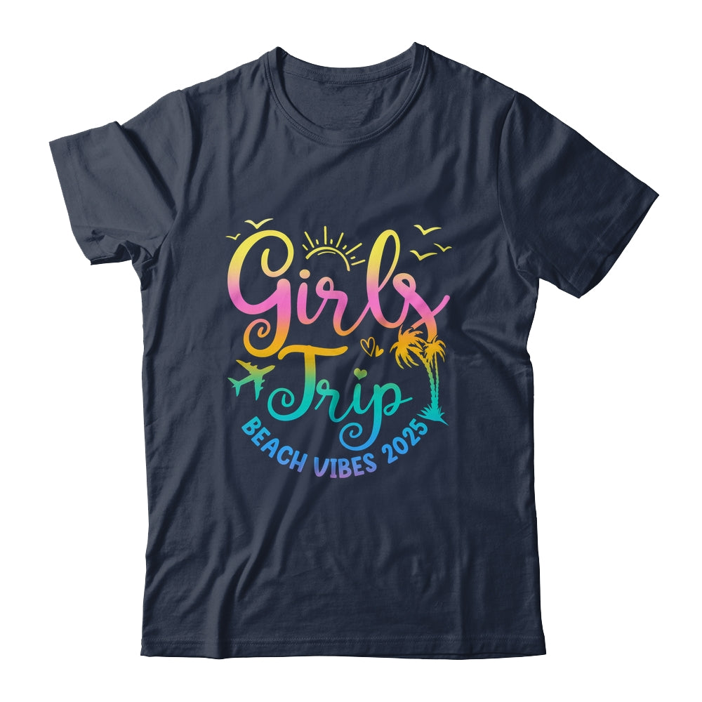 Girls Weekend Women Girls Trip Beach Vibes 2025 Vacation Shirt & Tank Top | teecentury
