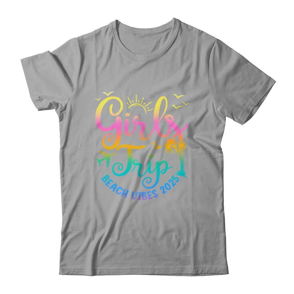 Girls Weekend Women Girls Trip Beach Vibes 2025 Vacation Shirt & Tank Top | teecentury