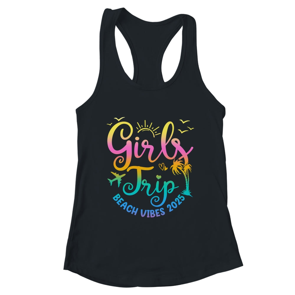 Girls Weekend Women Girls Trip Beach Vibes 2025 Vacation Shirt & Tank Top | teecentury
