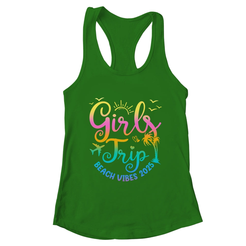 Girls Weekend Women Girls Trip Beach Vibes 2025 Vacation Shirt & Tank Top | teecentury