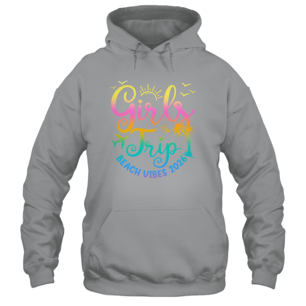 Girls Weekend Women Girls Trip Beach Vibes 2026 Vacation Shirt & Tank Top | teecentury