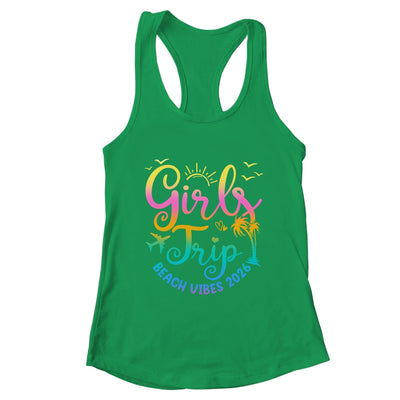 Girls Weekend Women Girls Trip Beach Vibes 2026 Vacation Shirt & Tank Top | teecentury