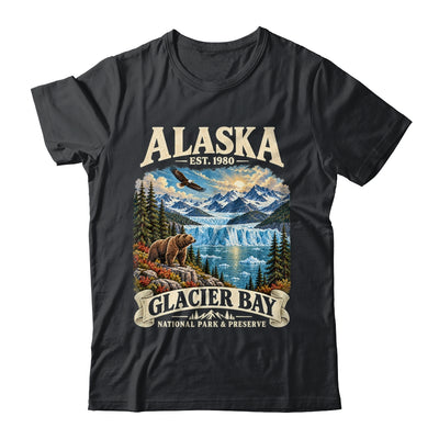 Glacier Bay National Park Alaska Mountain Lake Adventure Shirt & Hoodie | teecentury