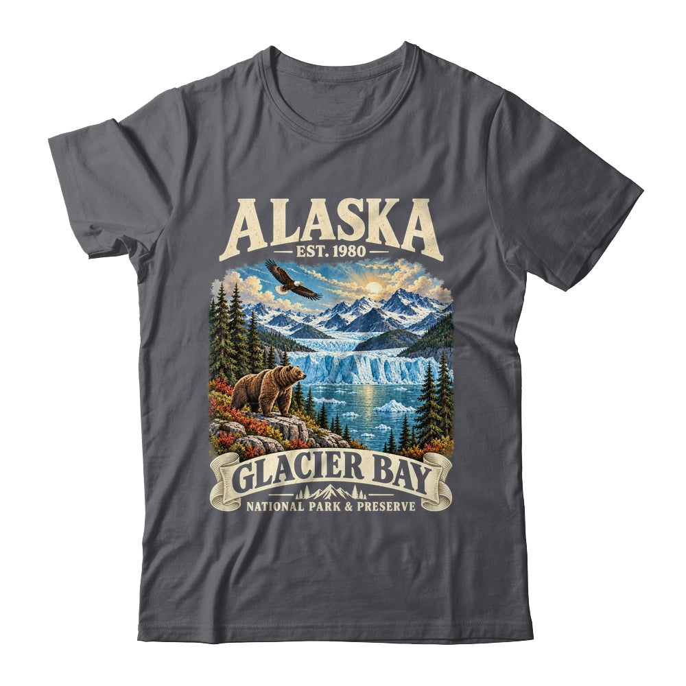 Glacier Bay National Park Alaska Mountain Lake Adventure Shirt & Hoodie | teecentury