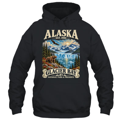 Glacier Bay National Park Alaska Mountain Lake Adventure Shirt & Hoodie | teecentury