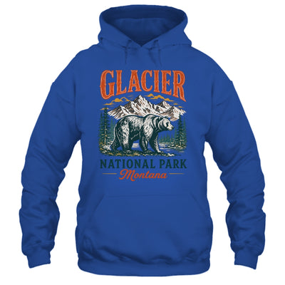 Glacier National Park Montana Bear Vintage Hiking Nature Shirt & Tank Top | teecentury