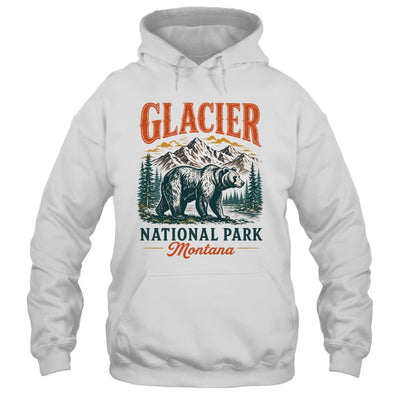 Glacier National Park Montana Bear Vintage Hiking Nature Shirt & Tank Top | teecentury
