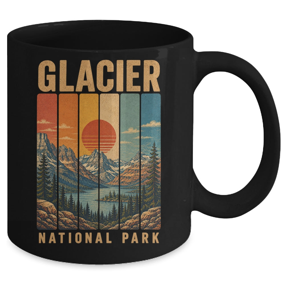 Glacier National Park Montana Usa Outdoor Vintage Hiking Mug | teecentury
