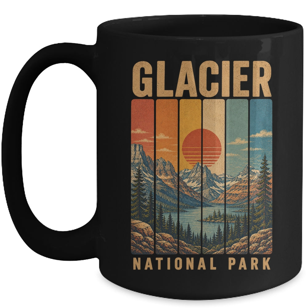 Glacier National Park Montana Usa Outdoor Vintage Hiking Mug | teecentury