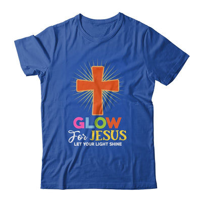 Glow For Jesus Christian Cross Jesus Christ Bible Lover Shirt & Hoodie | teecentury