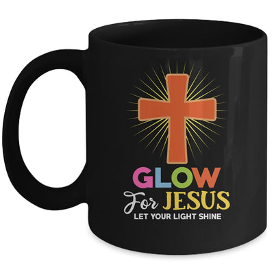 Glow For Jesus Christian Cross Jesus Christ Bible Lover Mug | teecentury