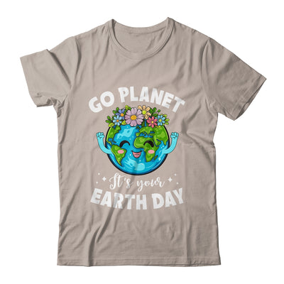 Go Planet It's Your Earth Day Cute Earth Day 2024 Shirt & Tank Top | teecentury