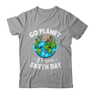 Go Planet It's Your Earth Day Cute Earth Day 2024 Shirt & Tank Top | teecentury