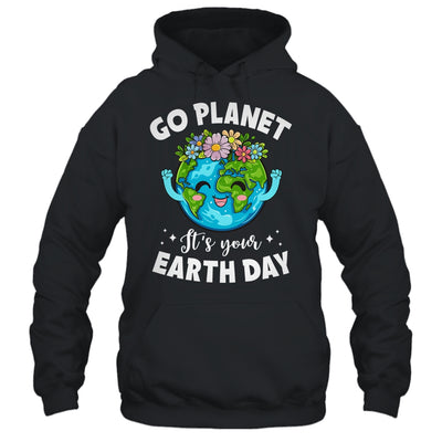 Go Planet It's Your Earth Day Cute Earth Day 2024 Shirt & Tank Top | teecentury