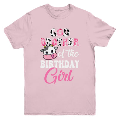 God Brother Of The Birthday Girl Farm Cow 1st Birthday Girl Shirt & Hoodie | teecentury