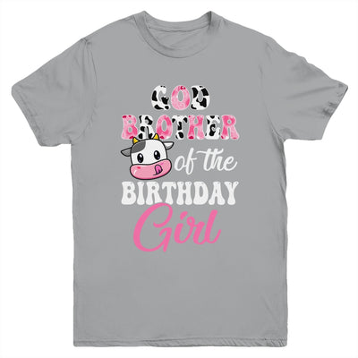 God Brother Of The Birthday Girl Farm Cow 1st Birthday Girl Shirt & Hoodie | teecentury