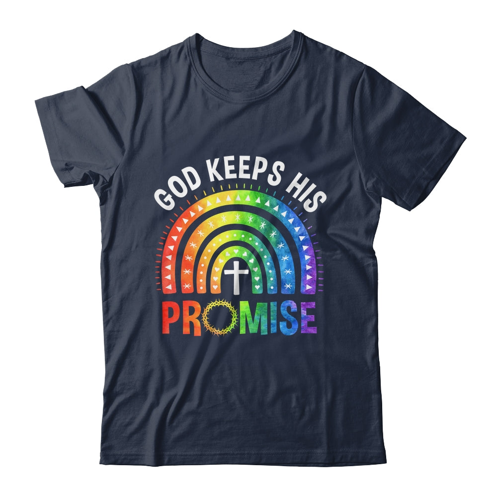 God Keeps His Promise Rainbow LGBT Christian Bible Religious Shirt & Hoodie | teecentury