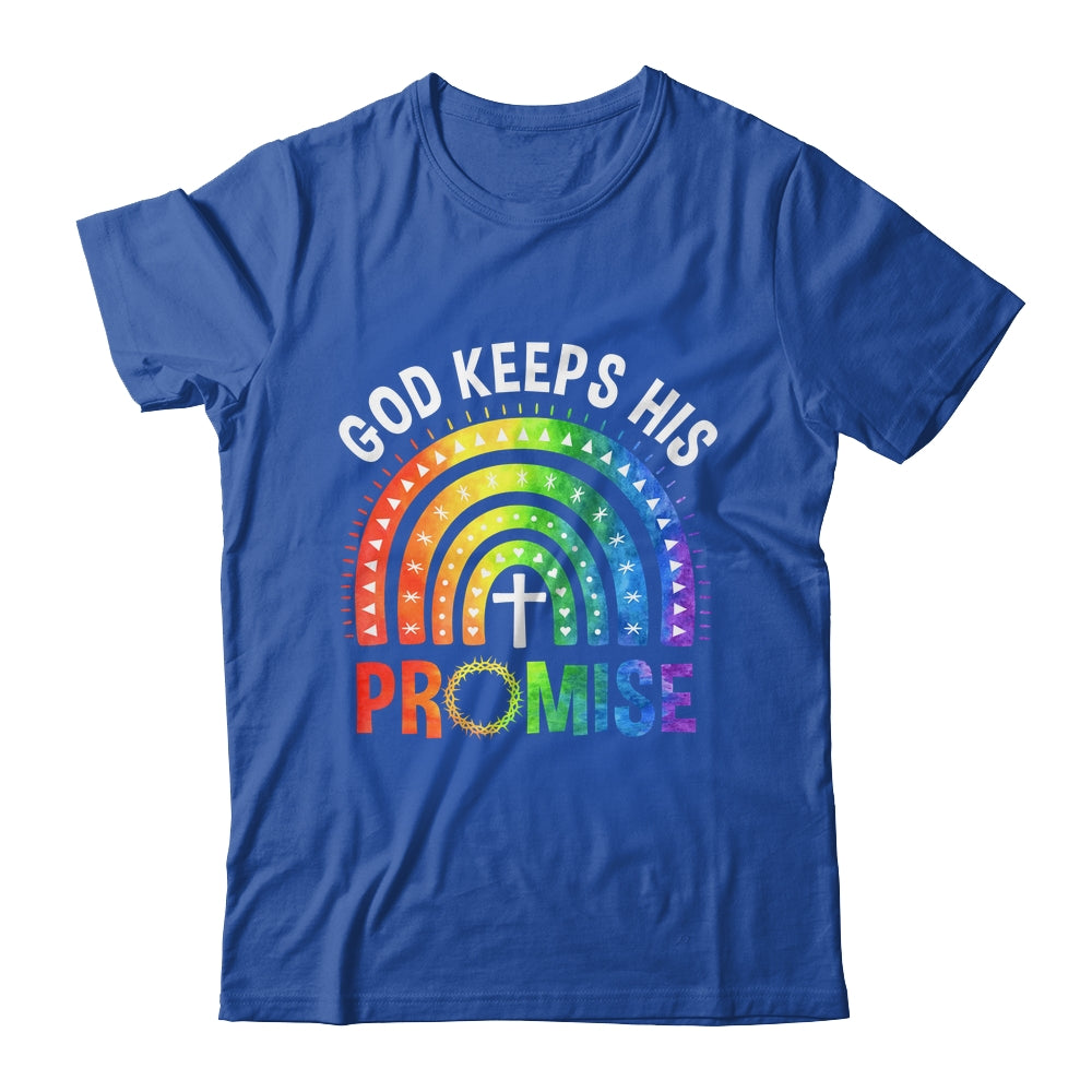 God Keeps His Promise Rainbow LGBT Christian Bible Religious Shirt & Hoodie | teecentury