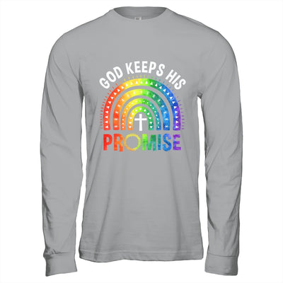 God Keeps His Promise Rainbow LGBT Christian Bible Religious Shirt & Hoodie | teecentury