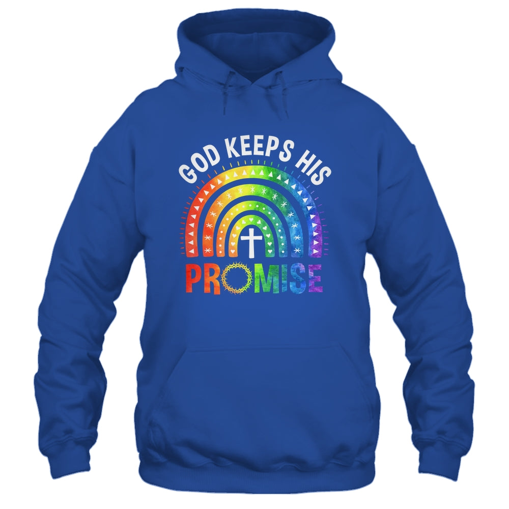 God Keeps His Promise Rainbow LGBT Christian Bible Religious Shirt & Hoodie | teecentury