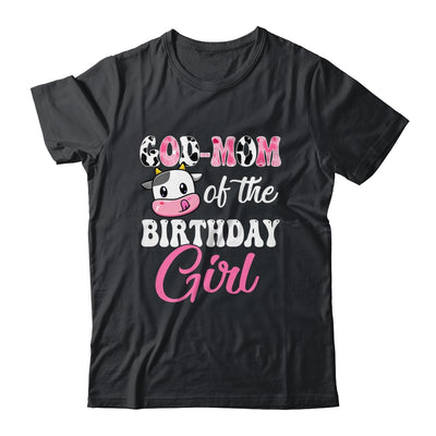 God Mom Of The Birthday Girl Farm Cow 1st Birthday Girl Shirt & Hoodie | teecentury