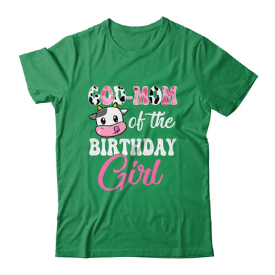 God Mom Of The Birthday Girl Farm Cow 1st Birthday Girl Shirt & Hoodie | teecentury