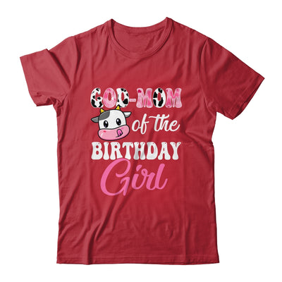 God Mom Of The Birthday Girl Farm Cow 1st Birthday Girl Shirt & Hoodie | teecentury
