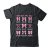 God Says You Are Coquette Pink Bow Christian Bible Verses Shirt & Hoodie | teecentury
