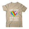 God's Love Is Fully Inclusive Christian LGBT Gay Pride Shirt & Tank Top | teecentury