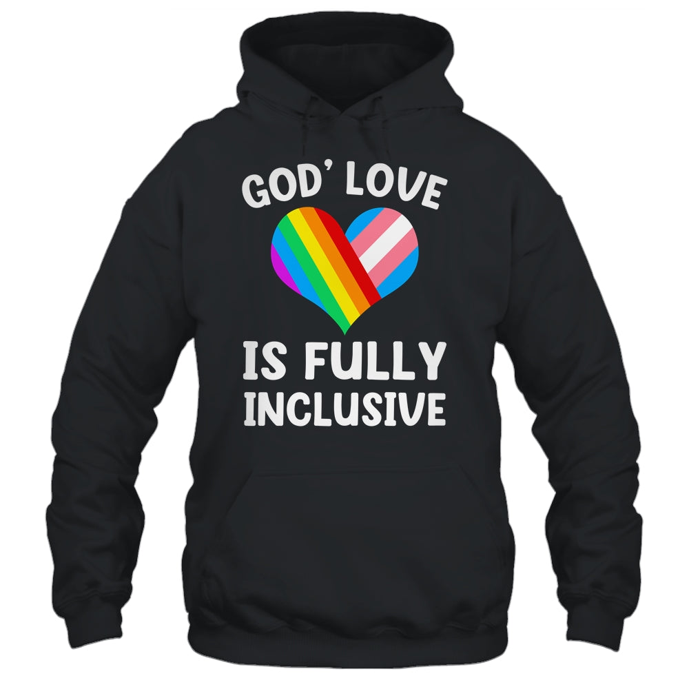 God's Love Is Fully Inclusive Christian LGBT Gay Pride Shirt & Tank Top | teecentury