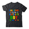 Godfather Birthday Boy Master Builder Building Bricks Blocks Shirt & Hoodie | teecentury