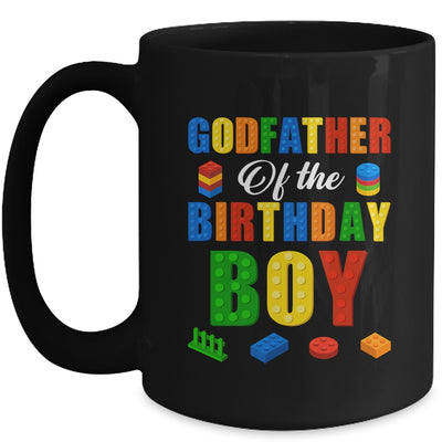 Godfather Birthday Boy Master Builder Building Bricks Blocks Mug | teecentury